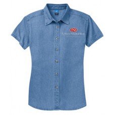 Port & Company® - Ladies Short Sleeve Value Denim Shirt